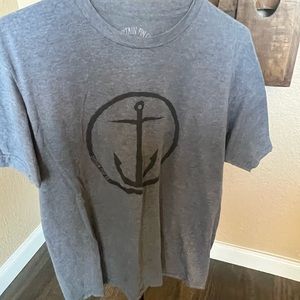 Gray men’s captain shirt